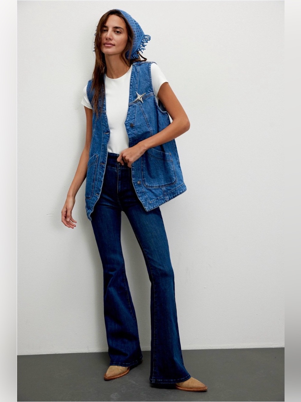 We The Free (by Free People) Valerie denim vest
